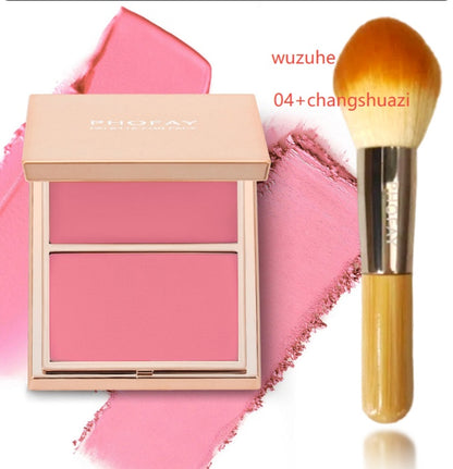 PHOFAY Double-Take Cream & Powder Blush Duo