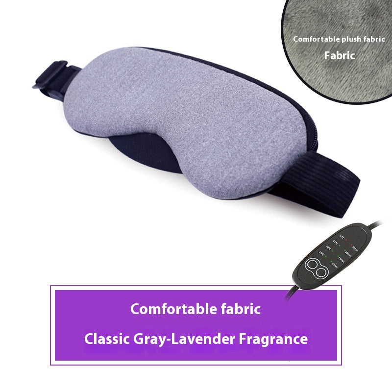 USB Plug-in Heating Steam Sleeping Eye Mask Cloth Cover Shading Ice Compress
