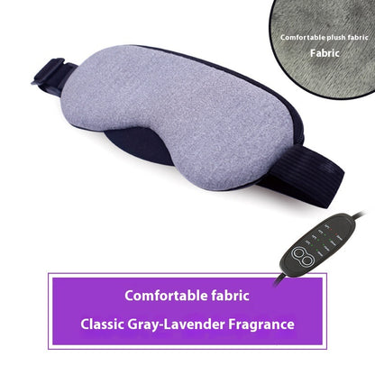 USB Plug-in Heating Steam Sleeping Eye Mask Cloth Cover Shading Ice Compress