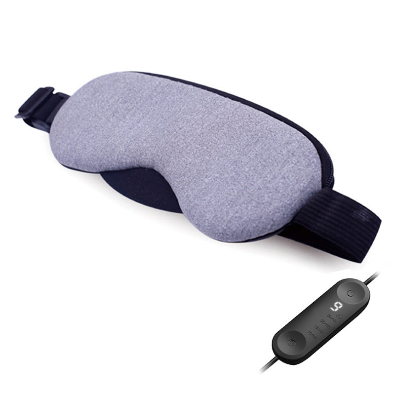 USB Plug-in Heating Steam Sleeping Eye Mask Cloth Cover Shading Ice Compress
